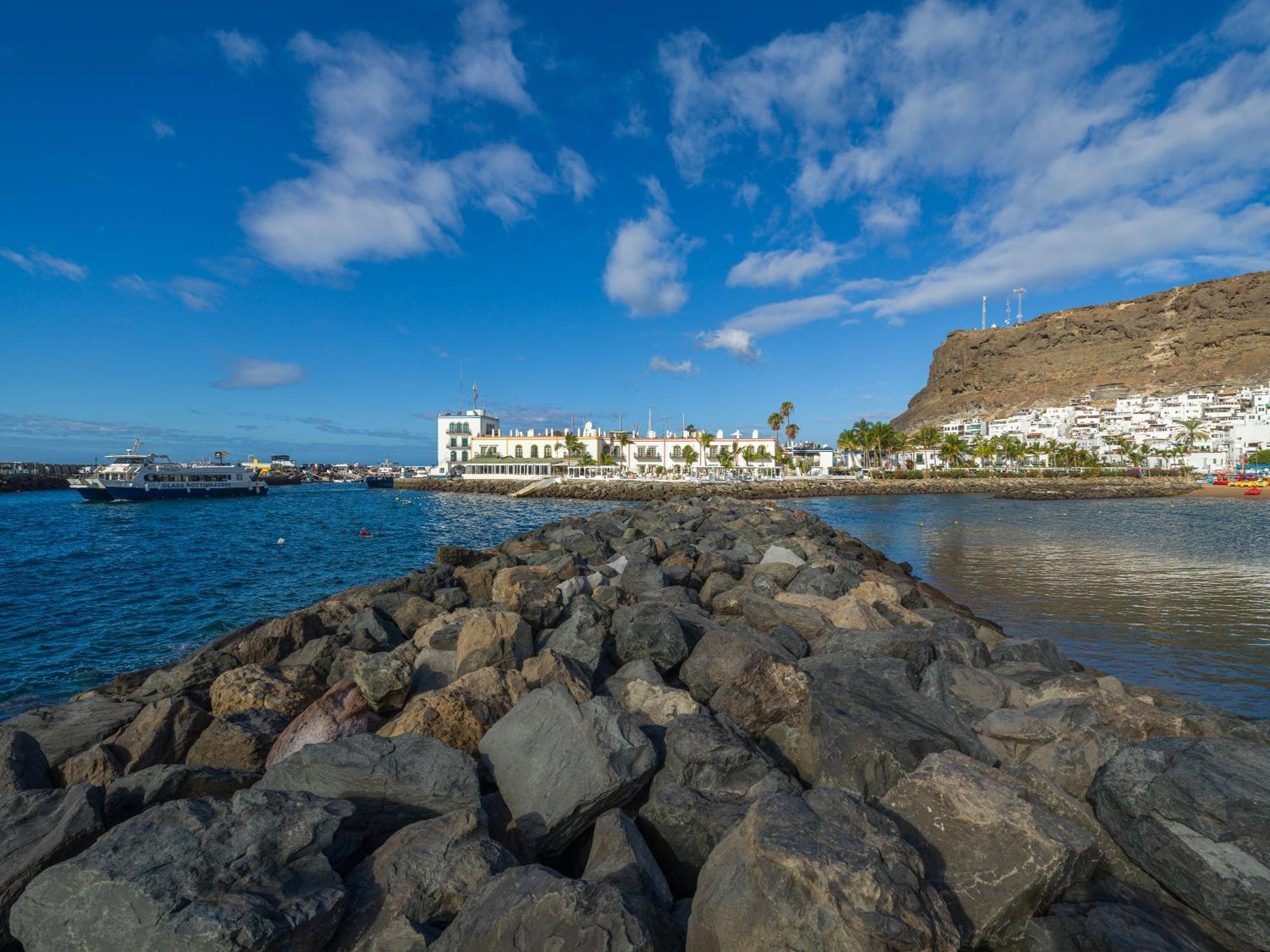 Amarre Palm Leilighet Puerto De Mogan Eksteriør bilde